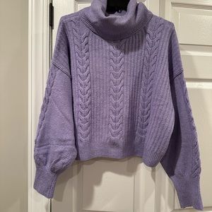 Women’s Knitted Sweater - color:lavender - size:xxl - perfect condition